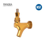 Lacquered Polished Forged Brass Faucet Lever A009