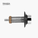 Chrome Plated Brass Standard Shank with 1/4” Bore with Nipple A121