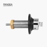 Chrome Plated Brass Standard Shank with 1/2” Bore with Nipple A150