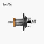 Chrome Plated Brass Standard Shank with 1/2” Bore with Nipple A122