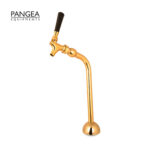 Polished Brass Finish Single Faucet Beer Tower A432