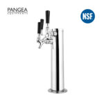 3” Stainless Steel Draft Beer Tower Triple Faucet A403 - Image 3