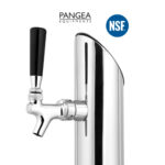 3” Round Taper Cut Tower Single Faucet Draft Beer Tower A419 - Image 2